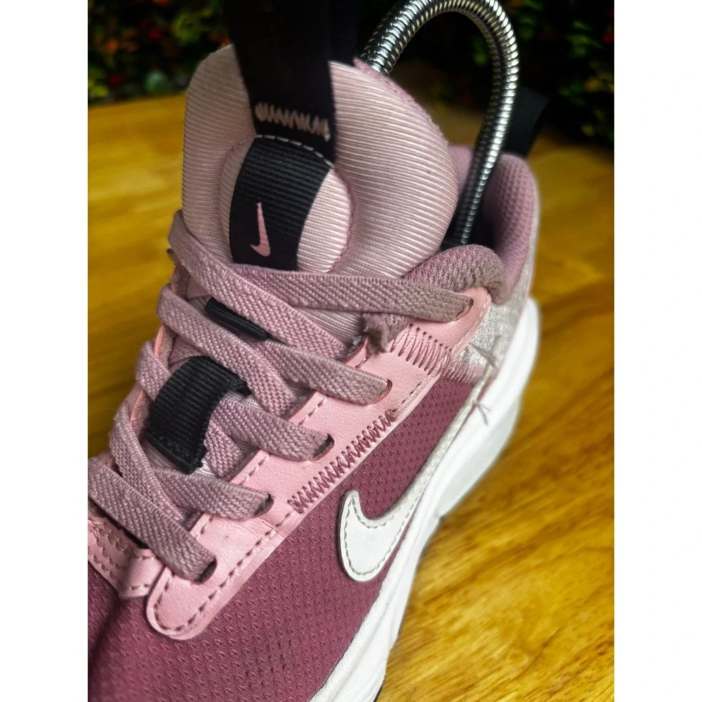 Nike Air Max INTRLK Lite Kids Pink White Running Shoes DH9394-601 Size 13C